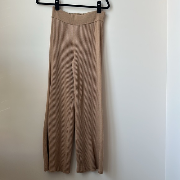 Aerie Tan Ribbed Jumpsuit - Picture 3 of 3
